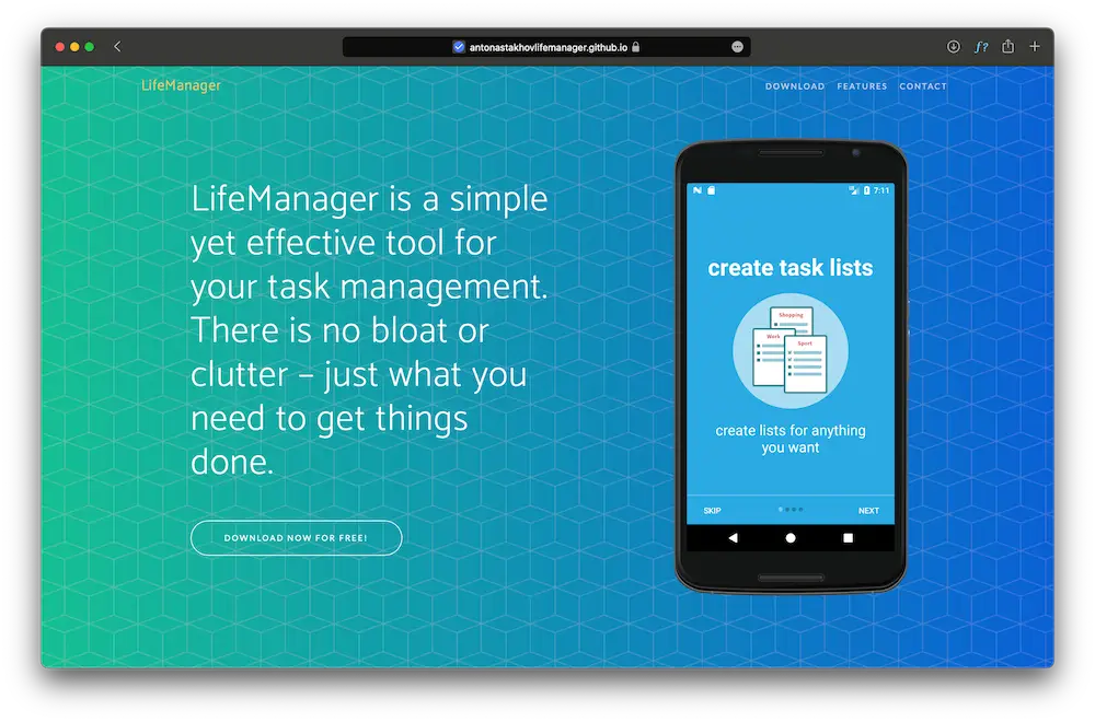 life manager website